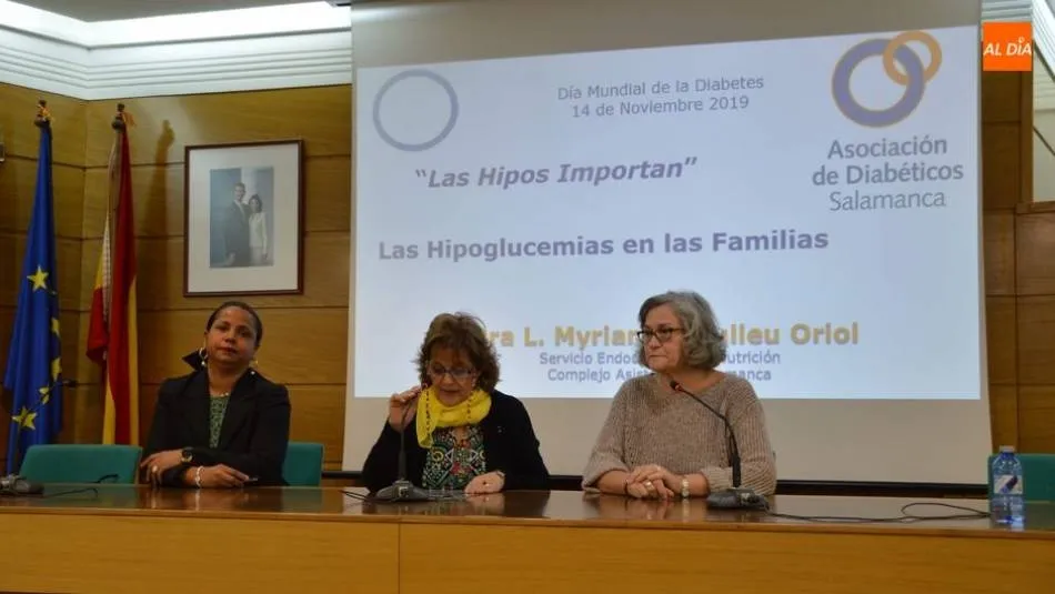 Integrantes de la Asociación de Diabéticos de Salamanca / LYDIA GONZÁLEZ