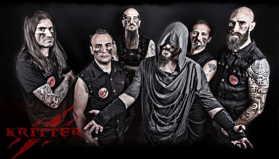 Integrantes de Kritter, grupo metal de Salamanca