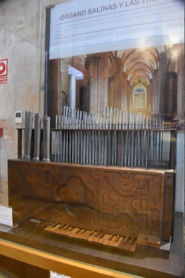 Los instrumentos históricos que alberga la Catedral de Salamanca