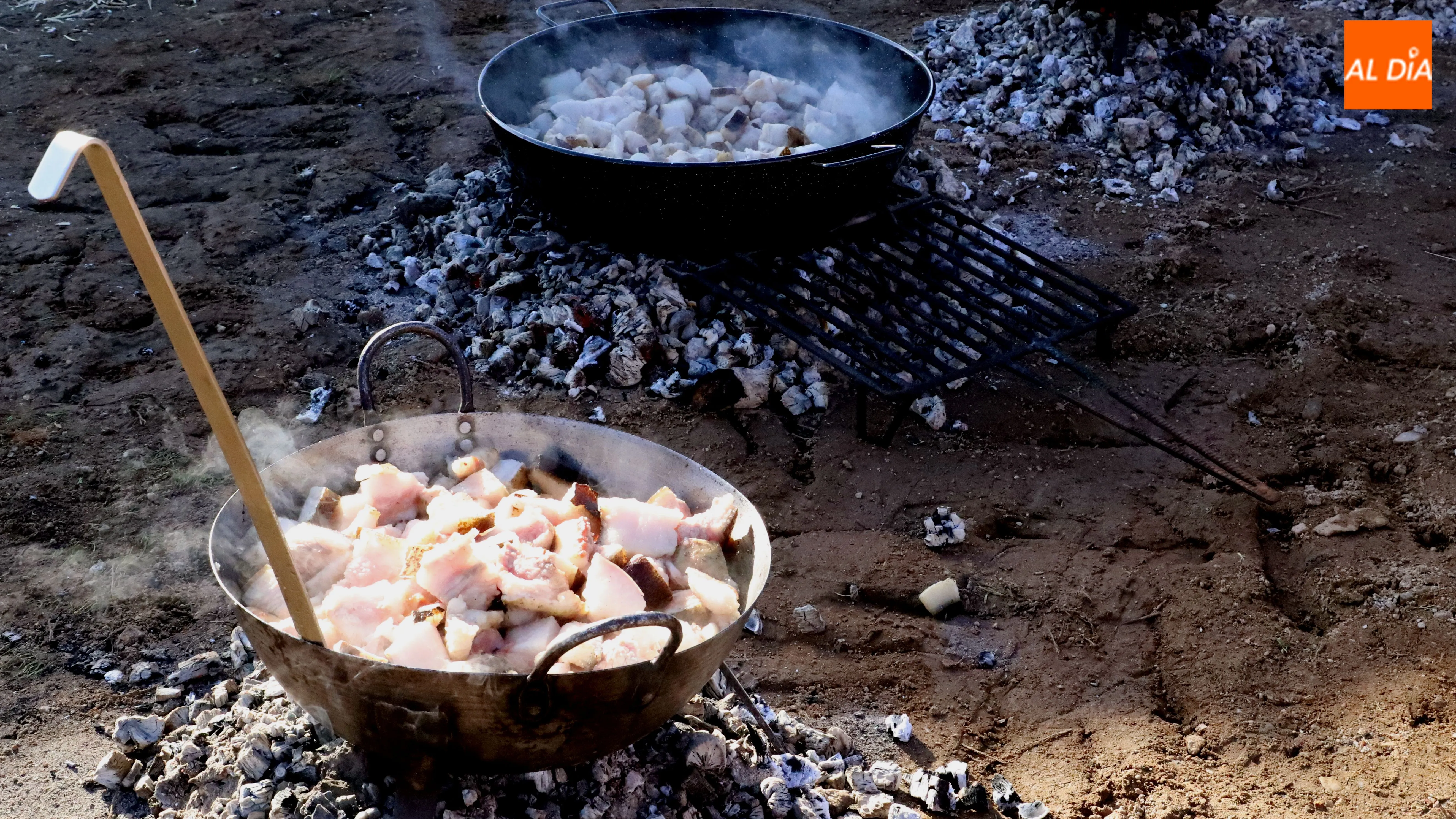 Olor a lumbre y tradición