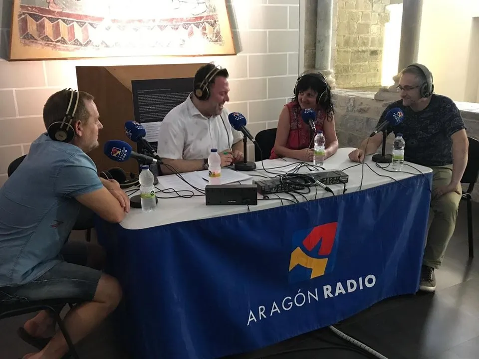 Foto 2 - Periodismo con ADN albense en pleno coraz&oacute;n del alto Arag&oacute;n