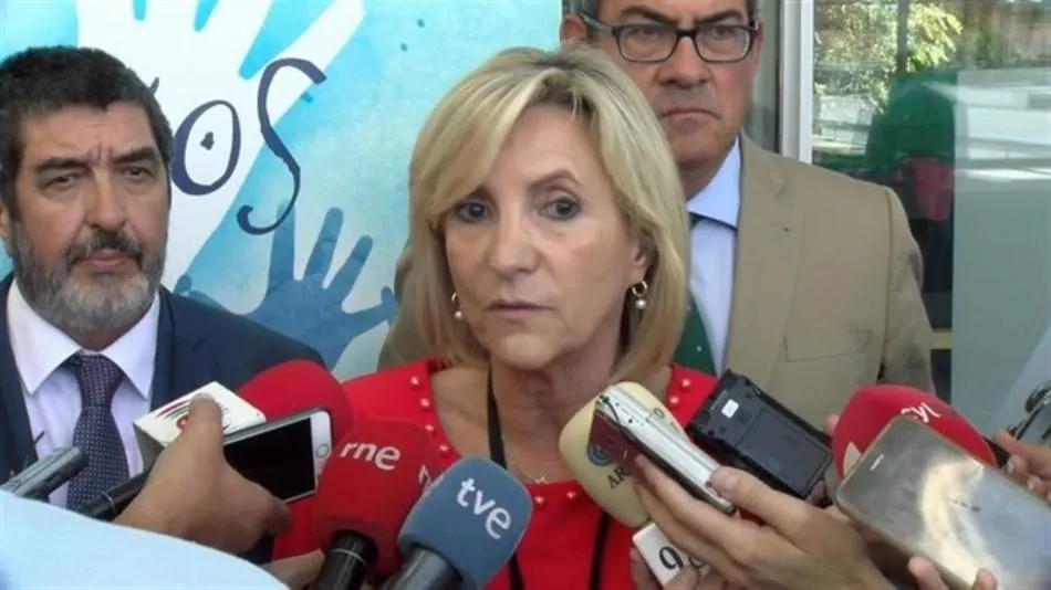 La consejera de Sanidad, Verónica Casado