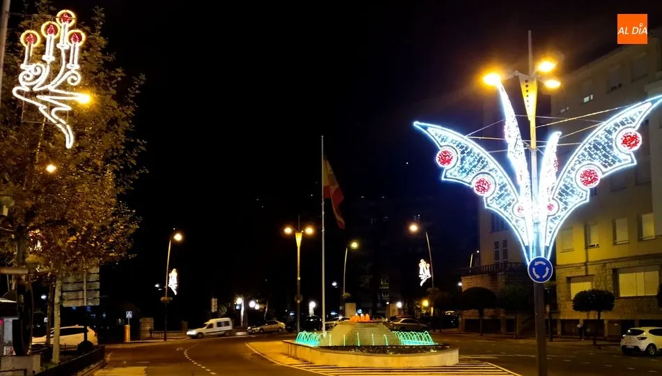 Iluminación navideña en las calles de Béjar / FOTOS: JOSUÉ PÉREZ MIRANDA