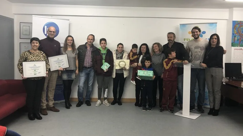 Entrega de los premios del concurso en la Fundación Fundaneed
