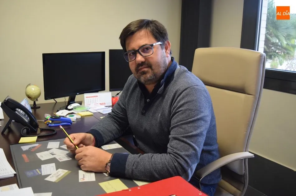 Óscar Maide, alcalde de Sieteiglesias de Tormes