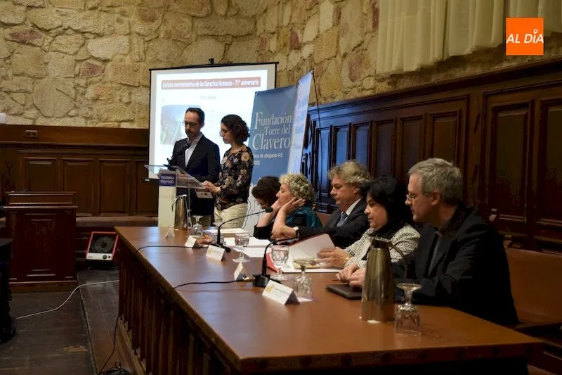 Salamanca acoge la lectura de la carta de los Derechos Humanos