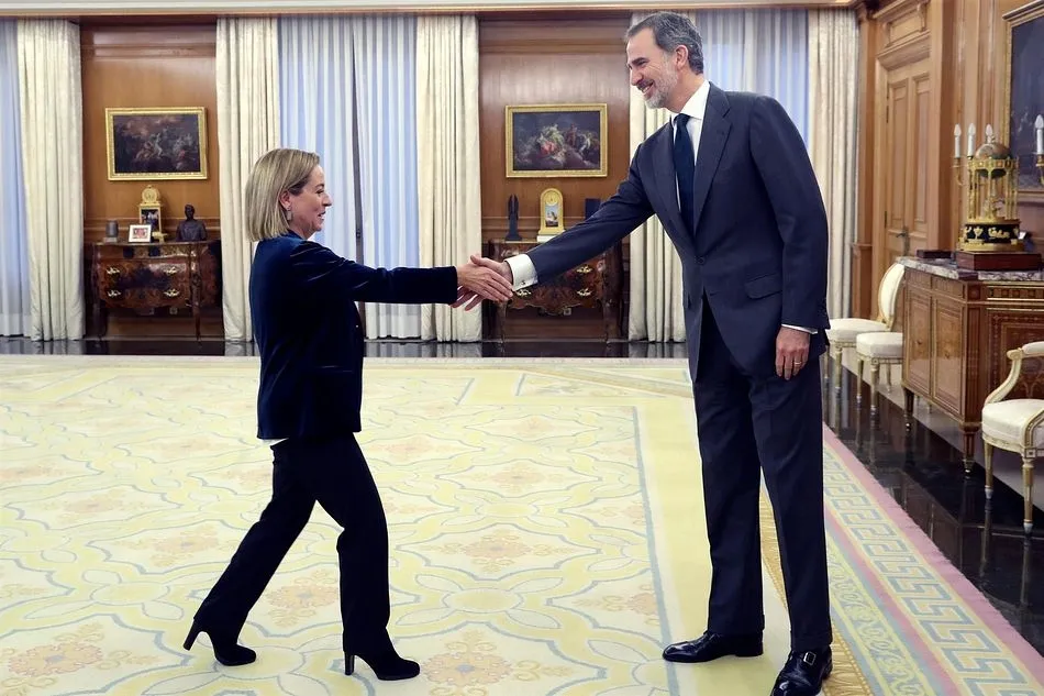 El Rey Felipe VI recibe a la portavoz de Coalición Canaria en el Congreso de los Diputados, Ana Oramas - EP