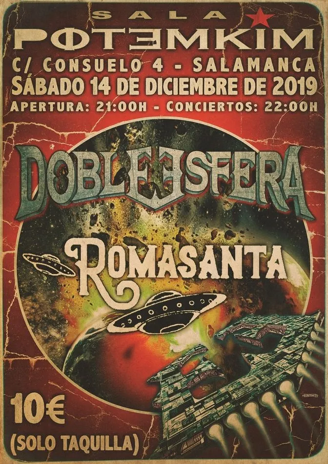 Foto 2 - La gira de la banda Doble Esfera llega este s&aacute;bado a Salamanca