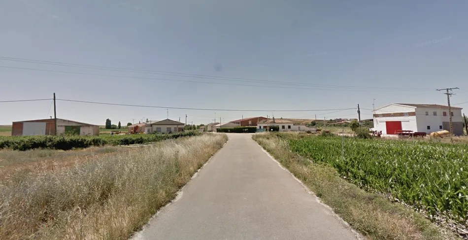 Acceso a Tordillos desde la SA-114