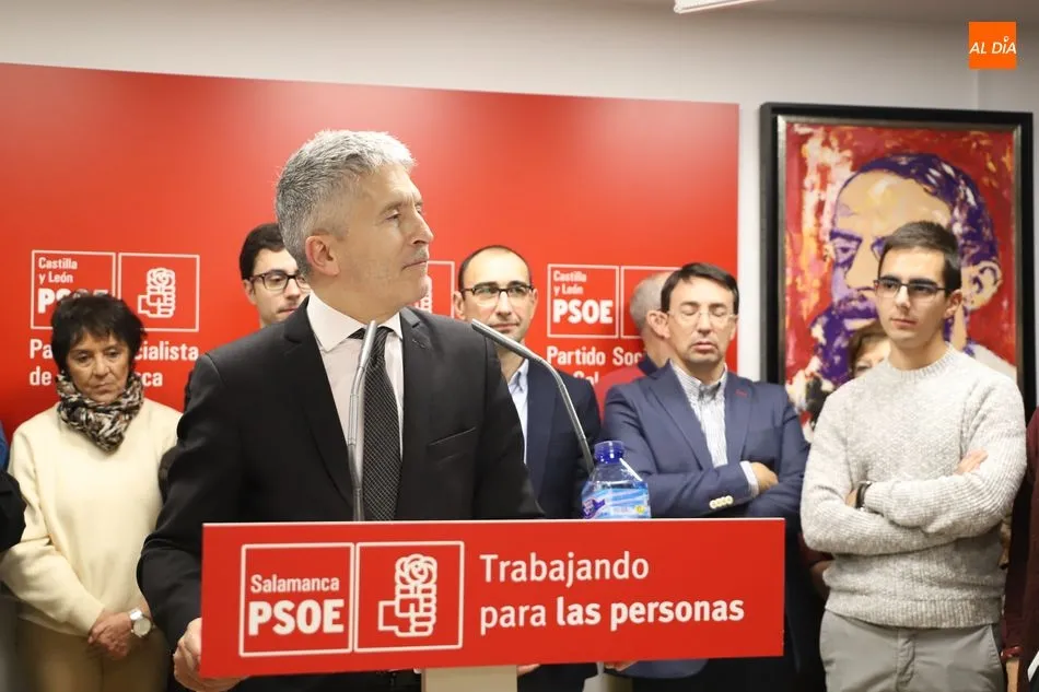 Foto 9 - El ministro Grande-Marlaska conmemora en Salamanca el aniversario de la aprobaci&oacute;n de la...