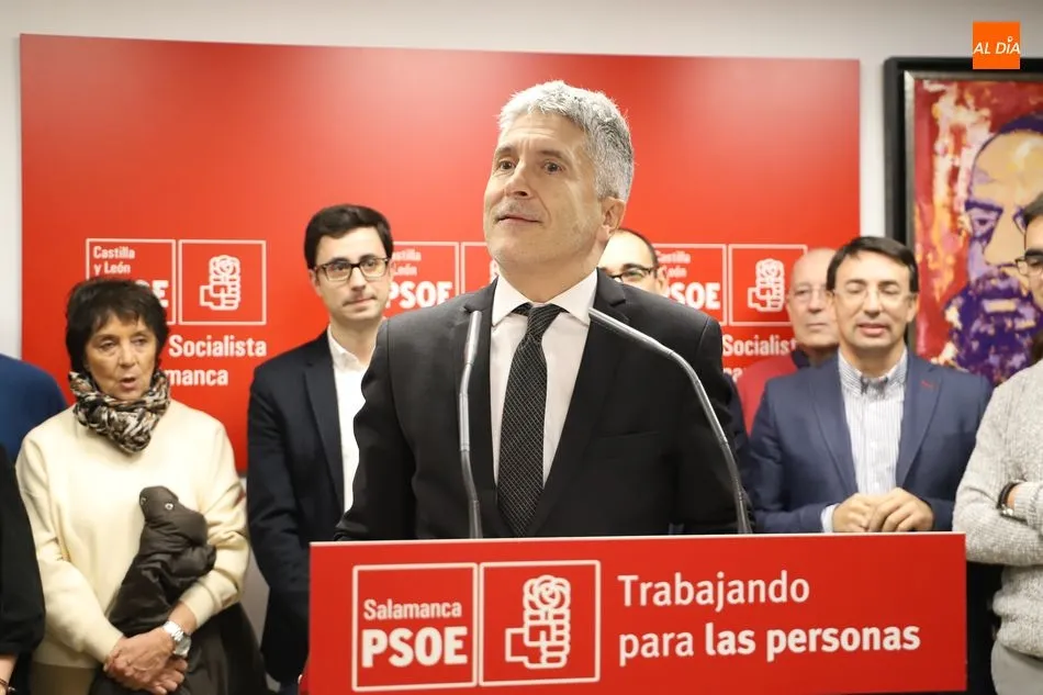 Foto 5 - El ministro Grande-Marlaska conmemora en Salamanca el aniversario de la aprobaci&oacute;n de la...