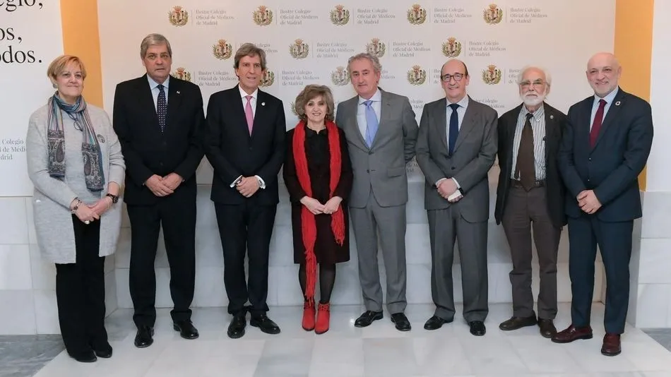 María Luisa Carcedo, durante la inauguración de una jornada sobre eutanasia en el Colegio de Médicos de Madrid / EP