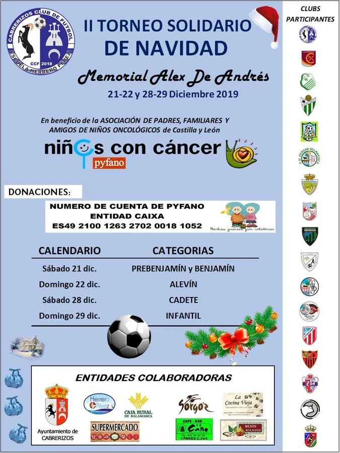 Foto 2 - El Cabrerizos organiza el torneo solidario de Navidad &lsquo;Memorial de &Aacute;lex de Andr&eacute;s&rsquo;&nbsp;