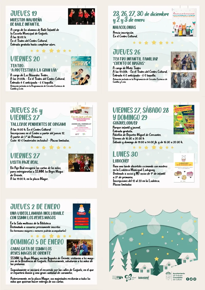 Foto 2 - La Navidad centra las actividades de la Agenda Cultural de diciembre