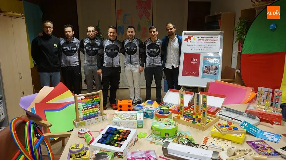 Foto 4 - La Fundaci&oacute;n La Asunci&oacute;n recibe la aportaci&oacute;n solidaria de la Jamountain Bike