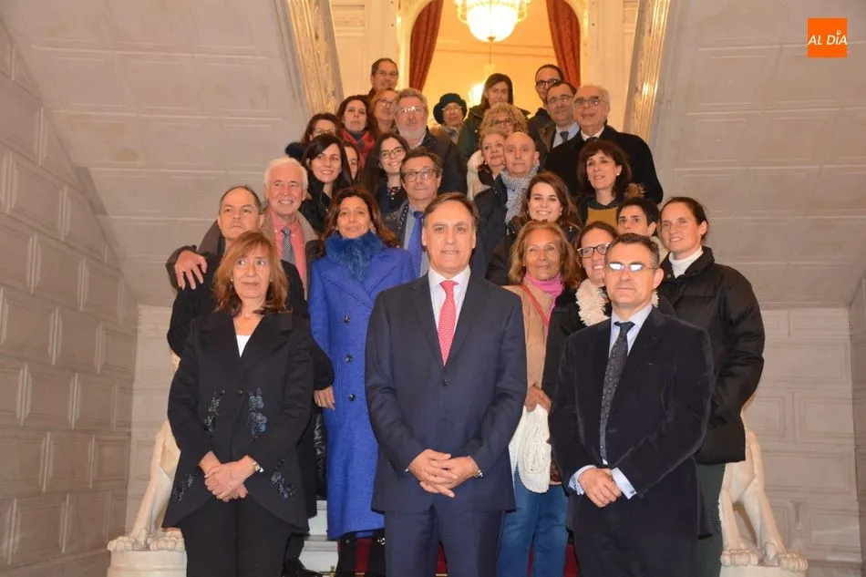 Foto 5 - Carlos Garc&iacute;a Carbayo recibe a la Unidad de Trastornos de la Conducta Alimentaria del Complejo...