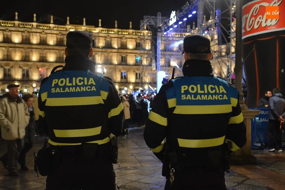 Foto 3 - Exhaustivos controles de la Polic&iacute;a Local en pleno centro de la ciudad&nbsp;