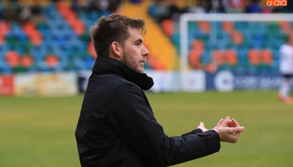 Cortés, en un partido en el Helmántico