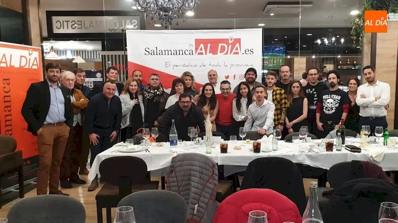 Cena de Navidad celebrada por SALAMANCA AL DÍA y el Grupo Creadsa