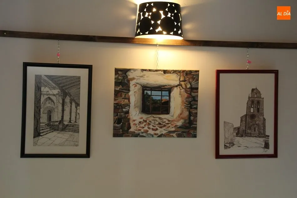 Foto 9 - Excelente acogida de la exposici&oacute;n pict&oacute;rica de Jos&eacute; Manuel Guarido en El Trastero de Vitigudino ...