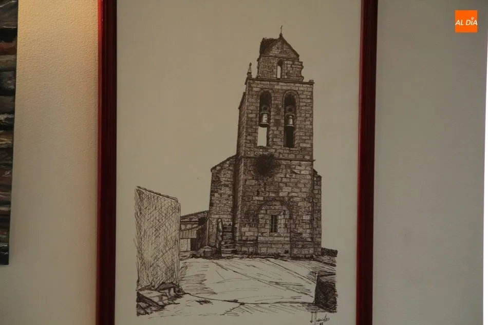 Foto 7 - Excelente acogida de la exposici&oacute;n pict&oacute;rica de Jos&eacute; Manuel Guarido en El Trastero de Vitigudino ...