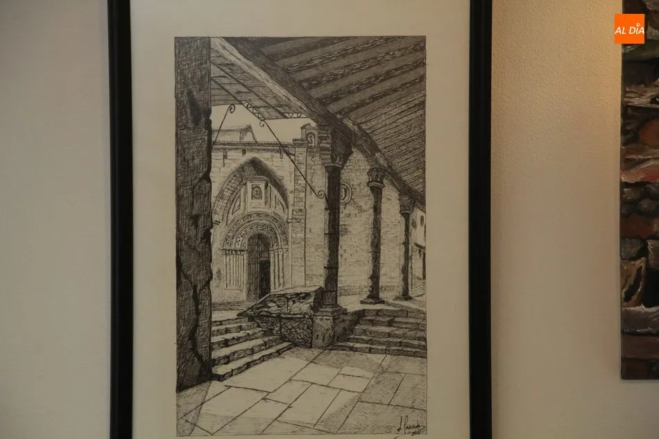 Foto 6 - Excelente acogida de la exposici&oacute;n pict&oacute;rica de Jos&eacute; Manuel Guarido en El Trastero de Vitigudino ...
