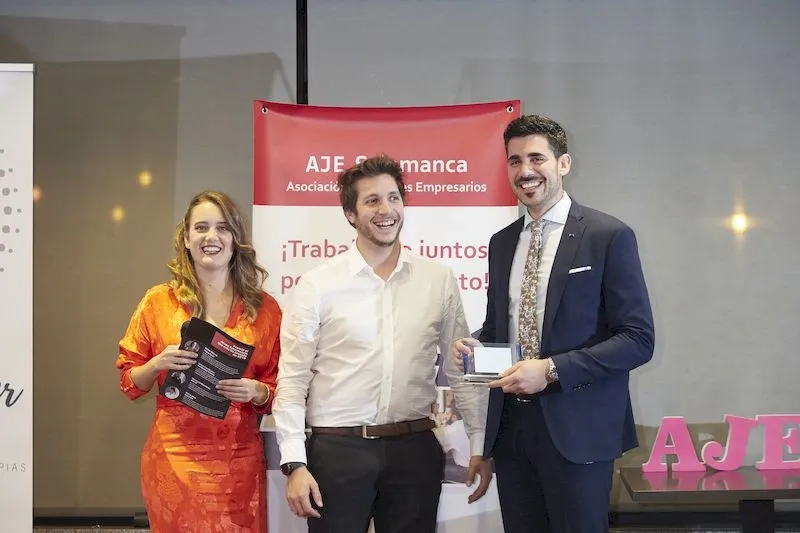 Foto 9 - AJE Salamanca entrega sus galardones a los emprendedores m&aacute;s destacados