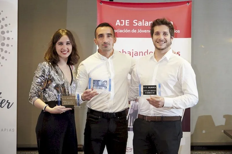 Foto 6 - AJE Salamanca entrega sus galardones a los emprendedores m&aacute;s destacados