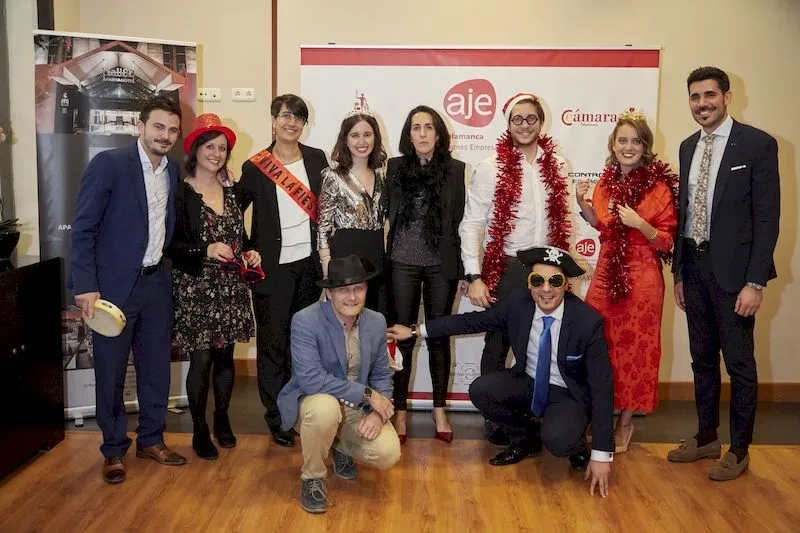 Foto 2 - AJE Salamanca entrega sus galardones a los emprendedores m&aacute;s destacados