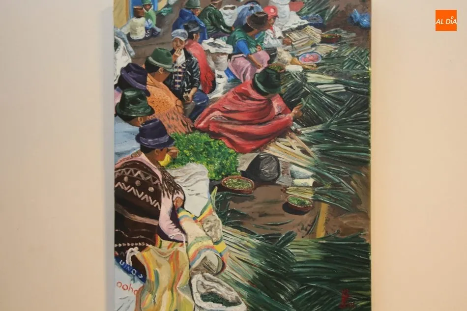 Foto 3 - Excelente acogida de la exposici&oacute;n pict&oacute;rica de Jos&eacute; Manuel Guarido en El Trastero de Vitigudino ...