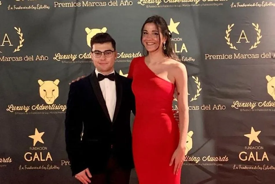 Robles Cosmen y Marcos Rodríguez Basas, premiados en los Luxury Advertising Awards. - UPSA