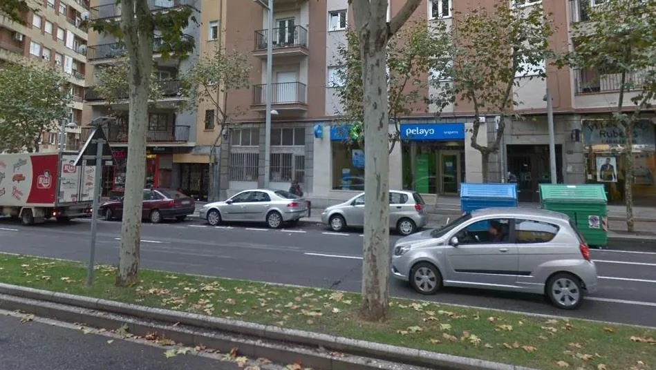 Zona de la avenida de Portugal en la que tuvo lugar el accidente. Foto de Google Maps