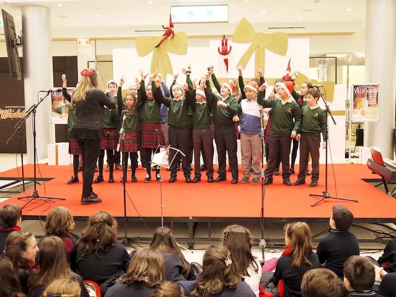 Actuación en la primera jornada del Certamen de Villancicos