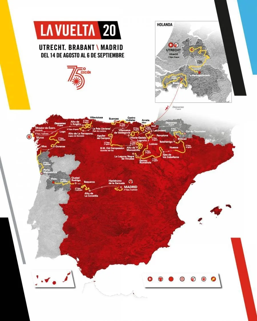 Foto 4 - La Vuelta llegar&aacute; a Ciudad Rodrigo en una etapa pr&aacute;cticamente llana de 177,7 kil&oacute;metros  