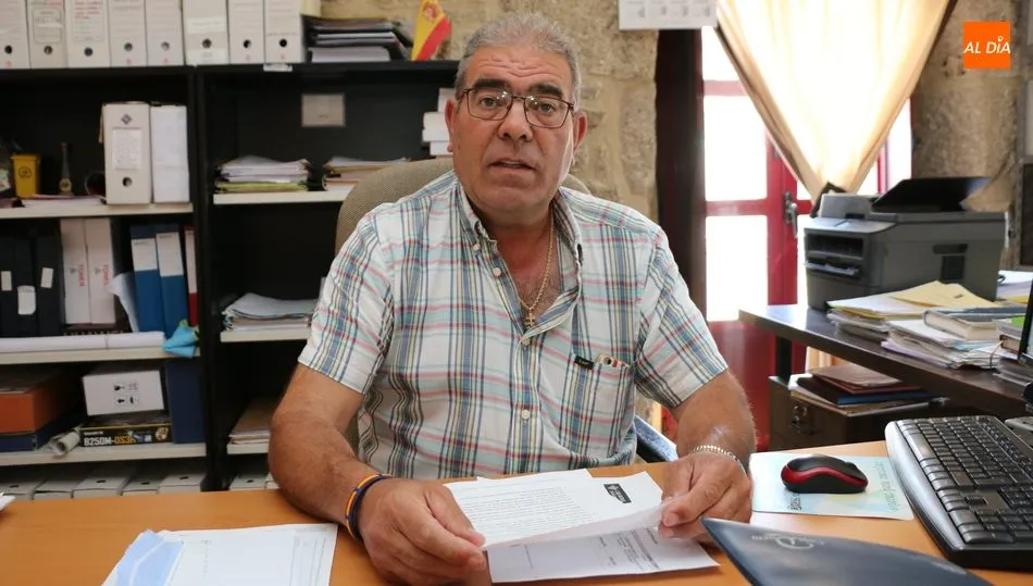 Alfonso Castilla, alcalde de Peralejos de Abajo / CORRAL