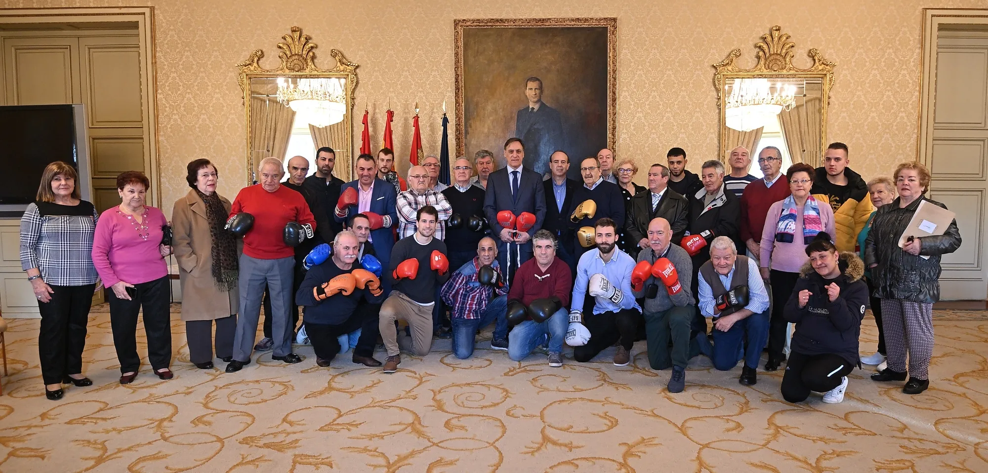 Foto 2 - Emotivo reconocimiento a&nbsp;la trayectoria de destacados boxeadores salmantinos de los a&ntilde;os 60 y 70  