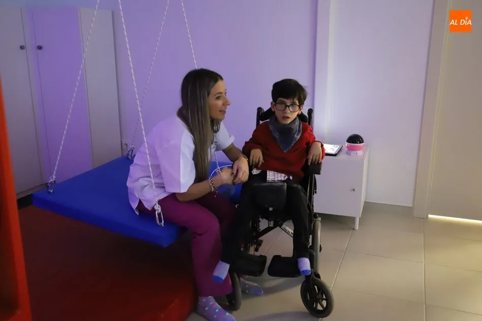 Foto 6 - Aspace ampl&iacute;a sus servicios con una sala de estimulaci&oacute;n multisensorial