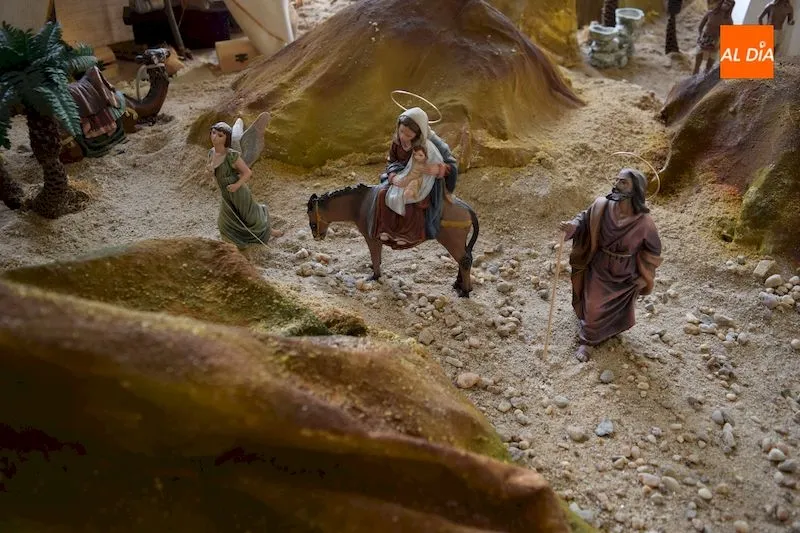 Pasaje del Belén ubicado en el Colegio y Seminario San Jerónimo / Pedro Zaballos