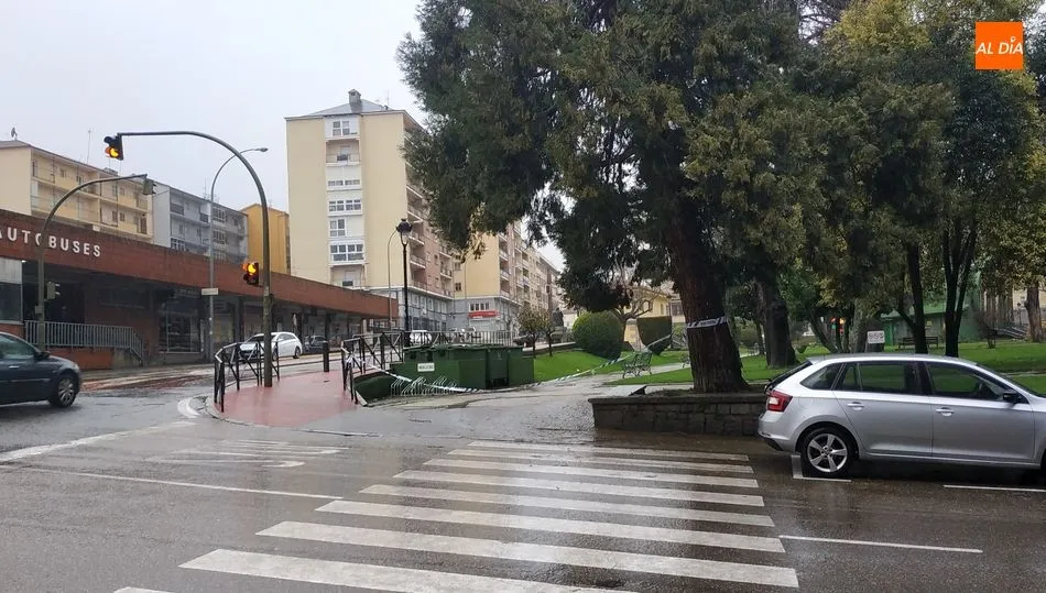 Cerrados los accesos al parque municipal de Béjar