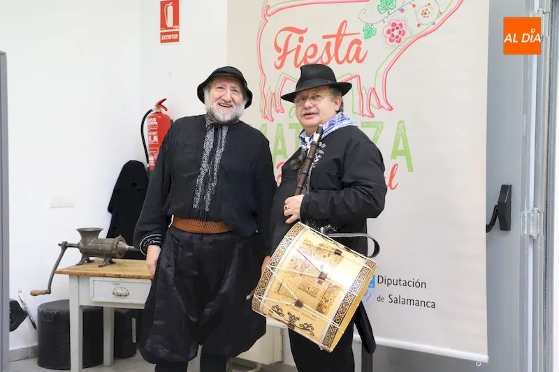 San Cristóbal de la Cuesta ha acogido esta mañana la celebración de la matanza tradicional / Lydia González