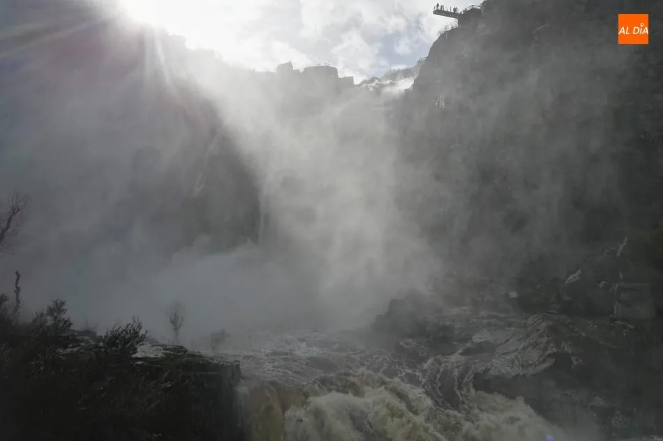 Foto 8 - La presa de Almendra aumenta el agua embalsada 46 hm3 en un solo d&iacute;a  