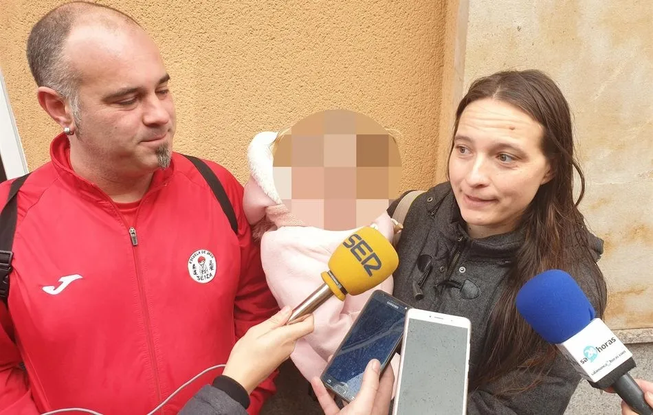 Mercedes Pérez y David Díez son dos salmantinos agraciados con El Gordo / EPgor.