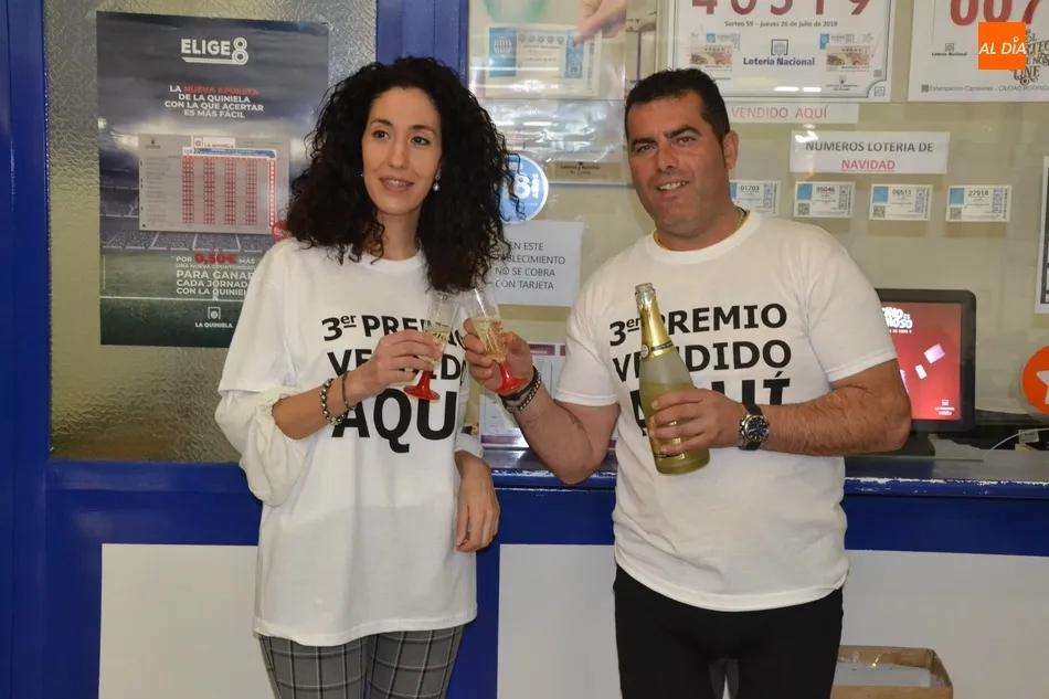 El Centro Receptor del Centro Comercial de Ciudad Rodrigo pesca parte del 3º Premio
