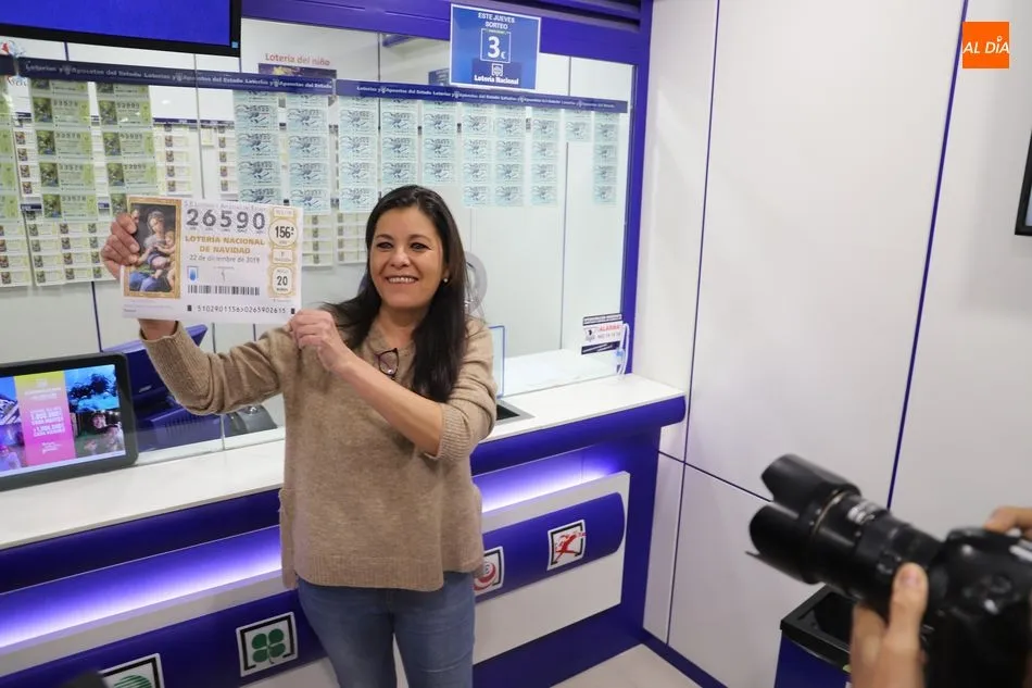 Foto 5 - El 26.590, premio &lsquo;gordo&rsquo; del Sorteo de Navidad, reparte 100 millones de euros en Salamanca