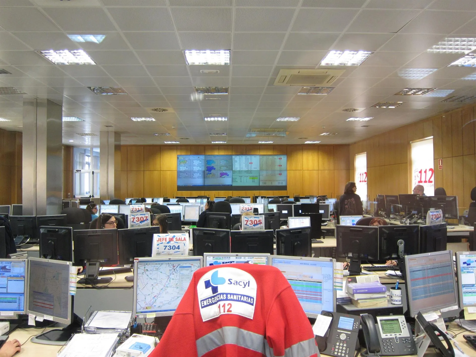 Centro de Atención de llamadas del 112 en Castilla y León / Europa Press