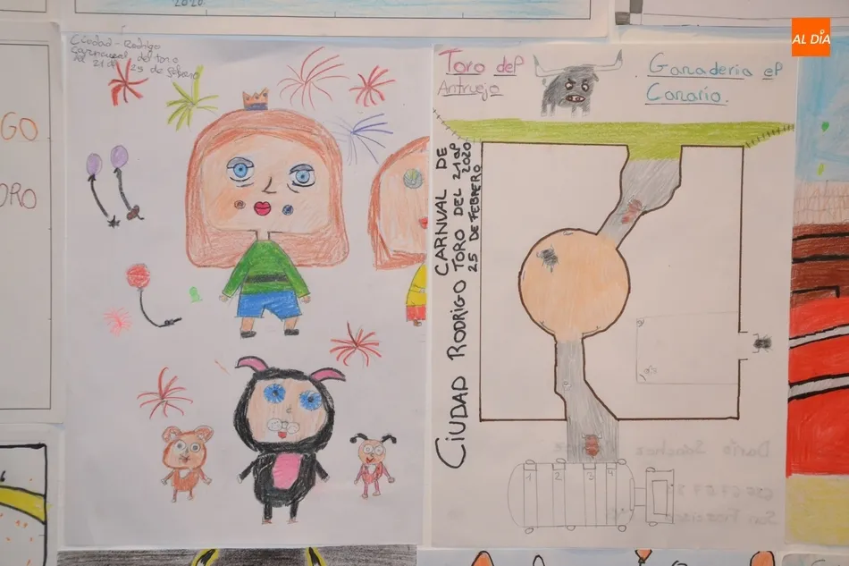 Foto 2 - Presentados un total de 472 trabajos al XXX Concurso de Dibujo Infantil del Carnaval  
