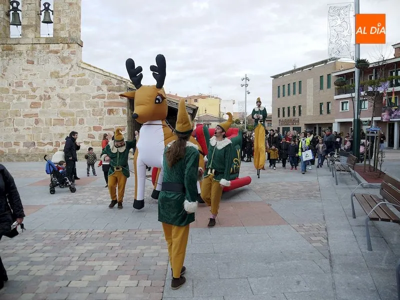 Llegada de Papá Noel a Carbajosa de la Sagrada
