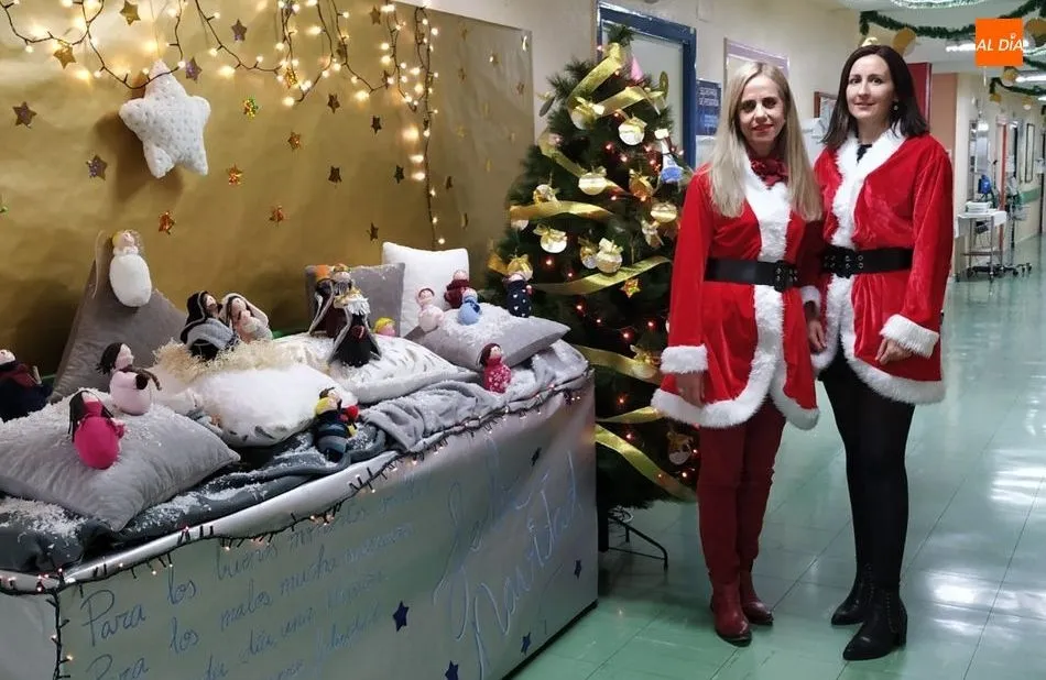 Raquel y Rosa, las maestras del cole del hospital.