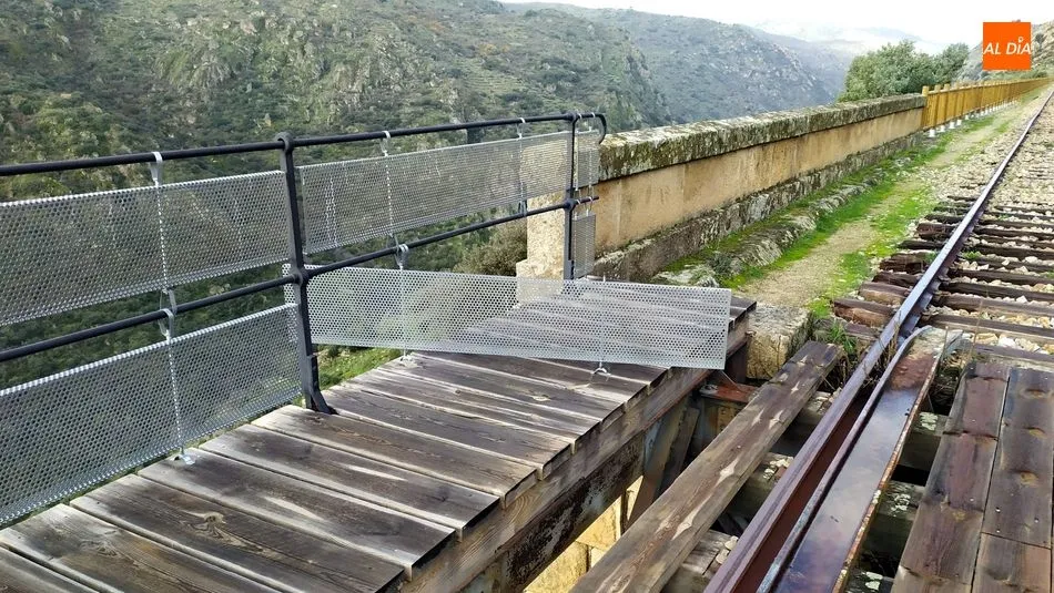Foto 8 - El temporal provoca derrumbes de piedras y &aacute;rboles en la v&iacute;a del Camino de Hierro