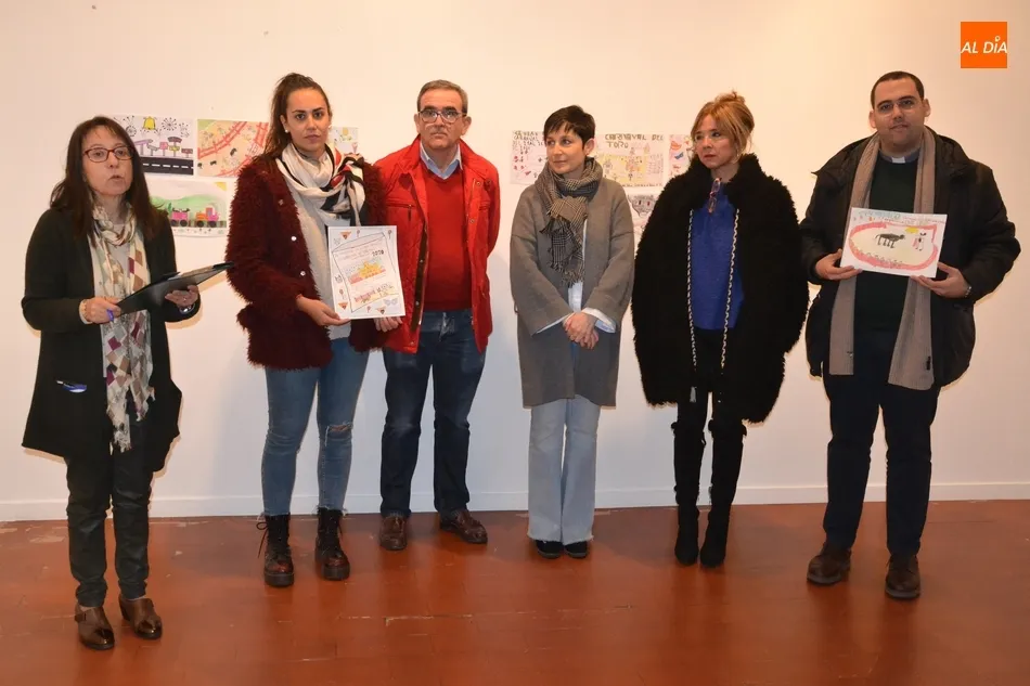 Diego Sánchez Sánchez y Haizea Báez Benavente ganan el Concurso de Dibujo del Carnaval 2020  